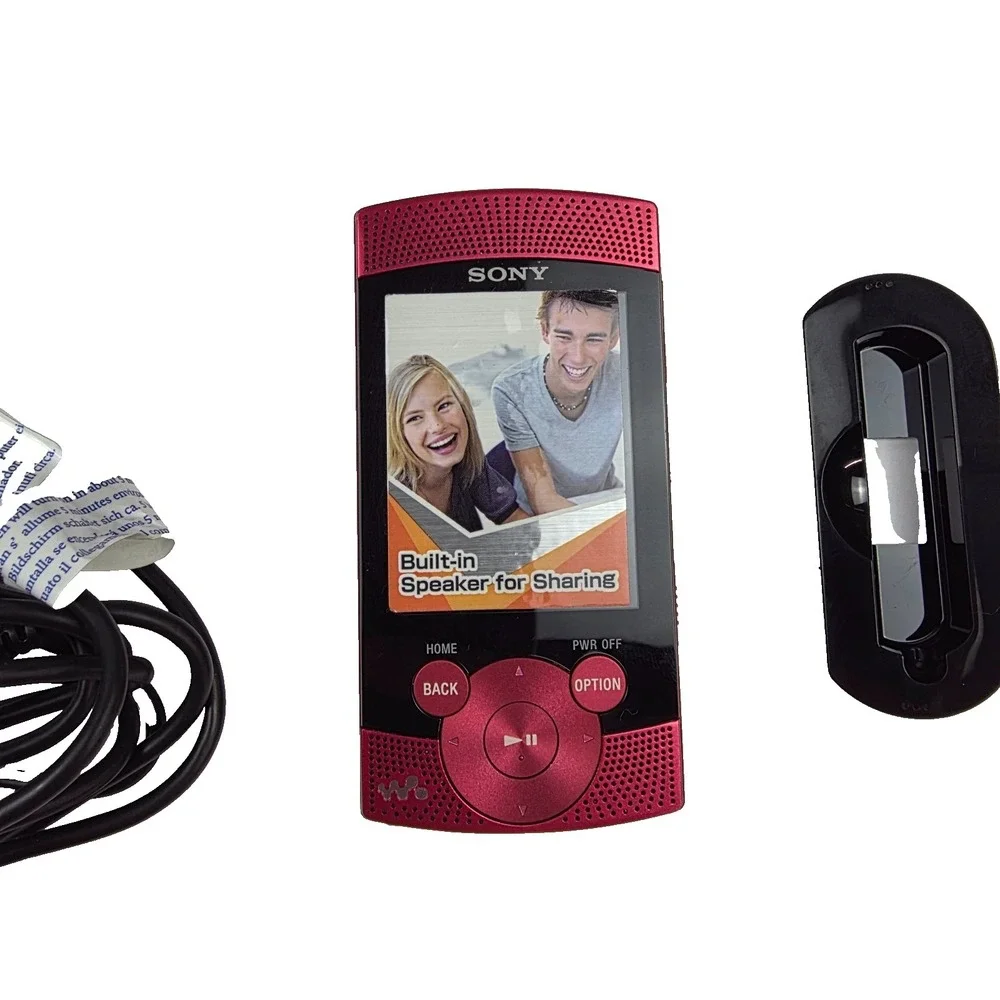 Sony Walkman S Series NWZ-S545 Limited Edition Rare RED